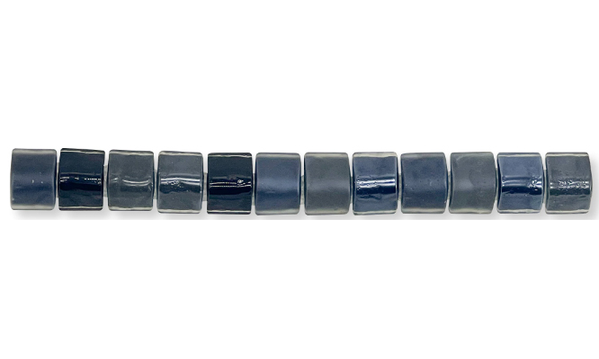 V Cap Strip Lava Mosaic Trim Finish
