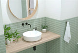 October mint bathroom wall tiles