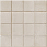 off white Raster Porcelain Tile Grids Matte 6x6