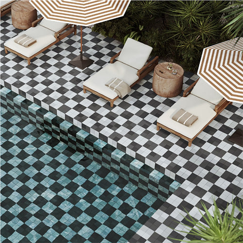 Charcoal Gray 5x5 Matte Porcelain Tile Charcoal Gray 5x5 Matte Porcelain Tile