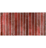 Bryn Fluted Ceramic Tile 6x12 3D