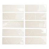 glow decor ceramic gloss tile salt