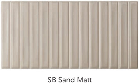 sand Sweet Bars Ceramic Matte Tile 5x10