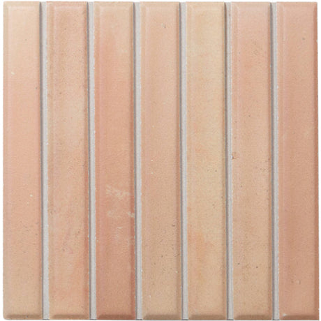 tan tile  Sweet Bars Ceramic Matte Tile 4.6x4.6