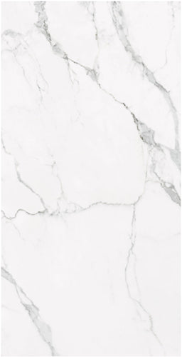 Statuario Superior Porcelain Slab Glossy floor tile