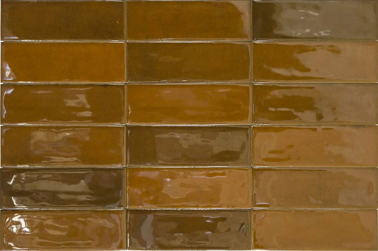 Calpe Subway Tile Glossy 2x6