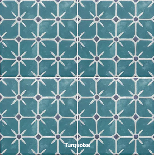Caliope Porcelain Tile Matte 6x6 | Imperial Tile