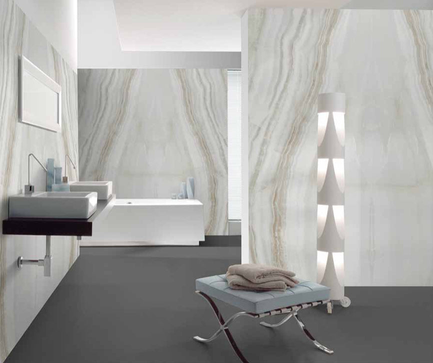 Wave Faccia Porcelain Slab Glossy