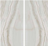 Wave Faccia Porcelain Slab Glossy bookmatch