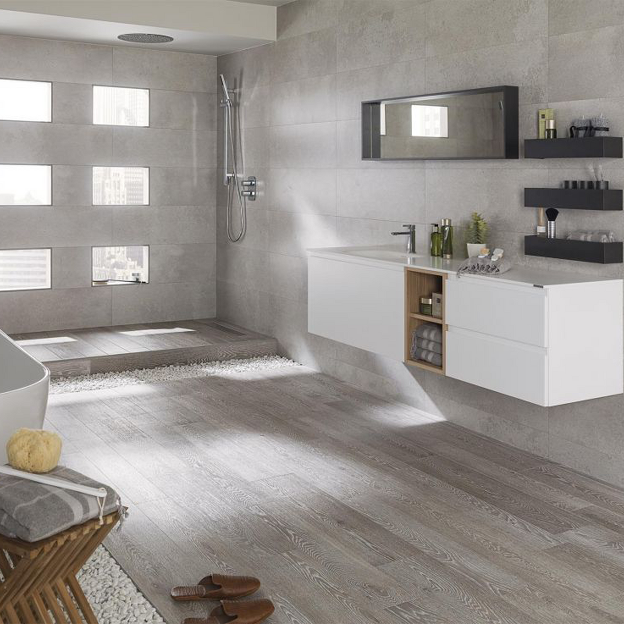 Chester Acero Wood Look Tile 9x35