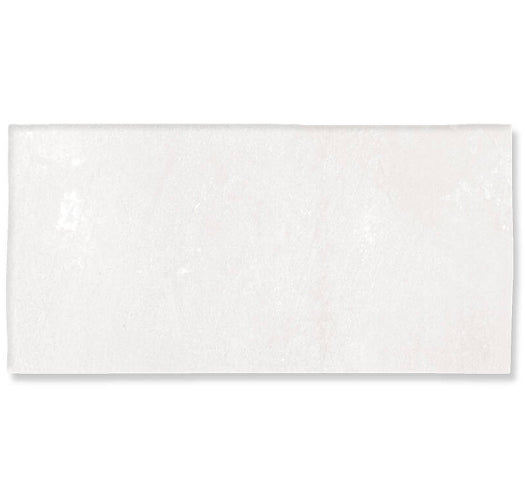 white Fez Ceramic Field Tile Matte 2.5x5