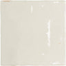 white Zellige Porcelain Tile Gloss 5x5