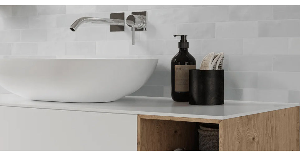 Safi Ceramic Field Tile Glossy 2x6 backsplash kitchen tiles