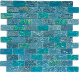Offset Lava Glass Mosaic