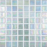 crystal Shell Squares Glass Mosaic tile