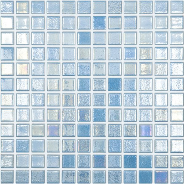 air Shell Squares Glass Mosaic tile