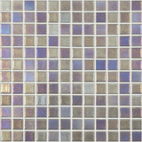 lunar Shell Squares Glass Mosaic tile