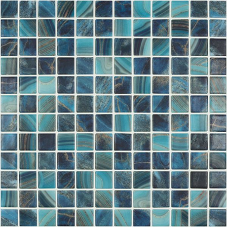 Nature Matte Squares Glass Mosaic