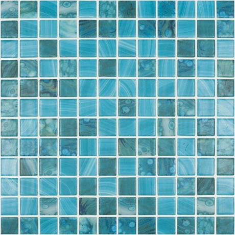 sky Nature Matte Squares Glass Mosaic tile