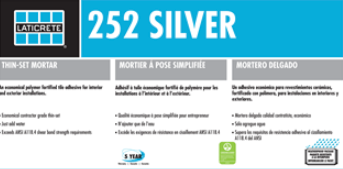 Thinset - 252 Silver - 50 lb. Bag