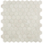 1.4"x1.4" Desert Hexagon Glass Mosaic bone desert tile