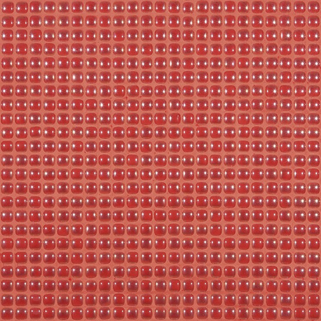 coral 0.5"x0.5" Pearl Dots Glass Mosaic tile