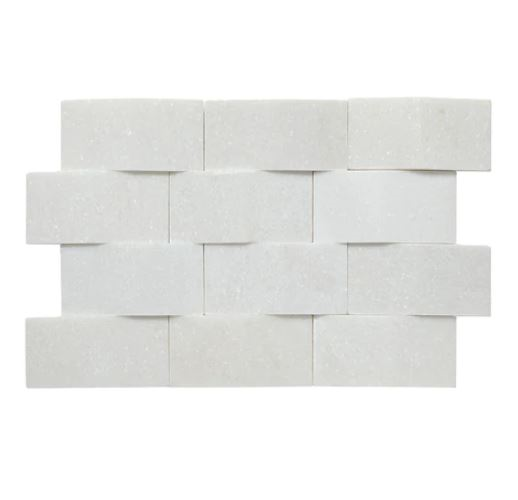 New Wave Profile Dimensional Wall Tile