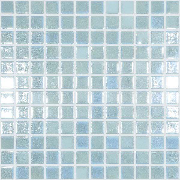 1"x1" Luminescent Squares Glass Mosaic fire glass tile