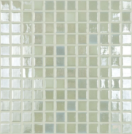 1"x1" Luminescent Squares Glass Mosaic fire glass wall tile