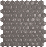 frappe 1.4"x1.4" Nordic 3D Hexagon Glass Mosaic tile