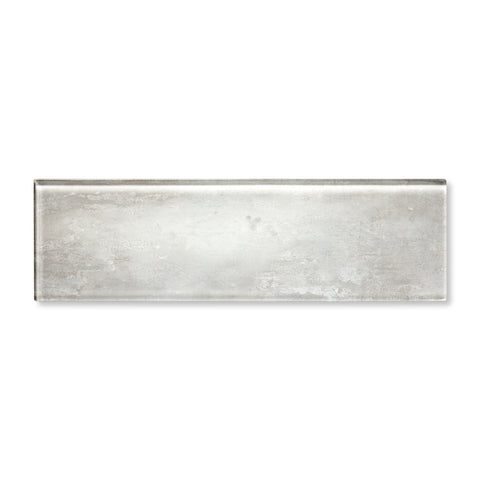 3.5"x 12" Impressions Rectangle Gloss Glass Tile