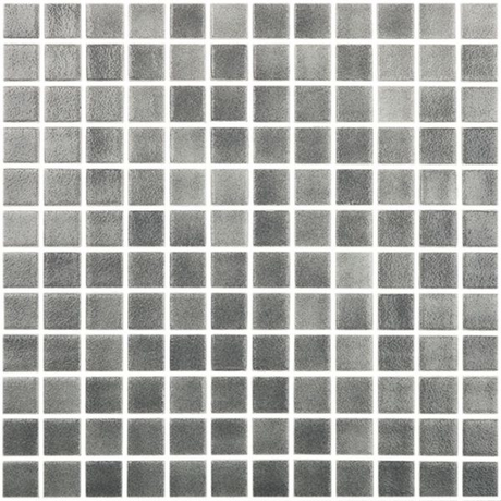 1"x1" Fog Niebla Squares Glass Mosaic oscuro tile