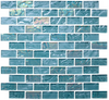 1”x 2” Offset Lava Glass Mosaic