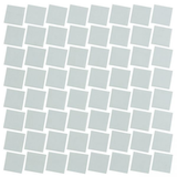 light blue 1.5"x1.5" Lume Squares Glass Mosaic tile