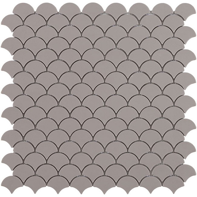 frappe 1.4"x1.4" Soul Matte Droplet Glass Mosaic tile
