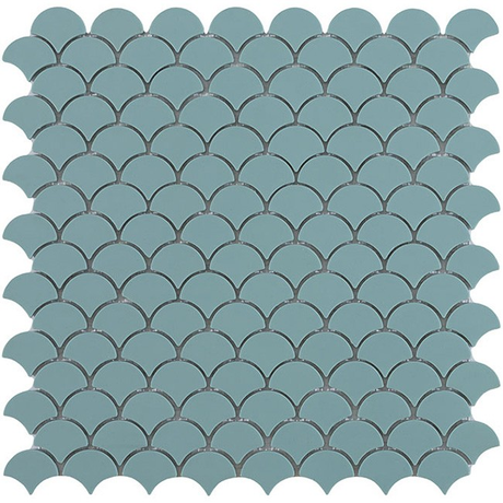 1.4"x1.1" Soul Matte Droplet Ceramic Mosaic