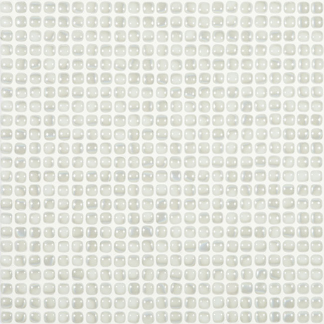 nacar 0.5"x0.5" Pearl Dots Glass Mosaic tile