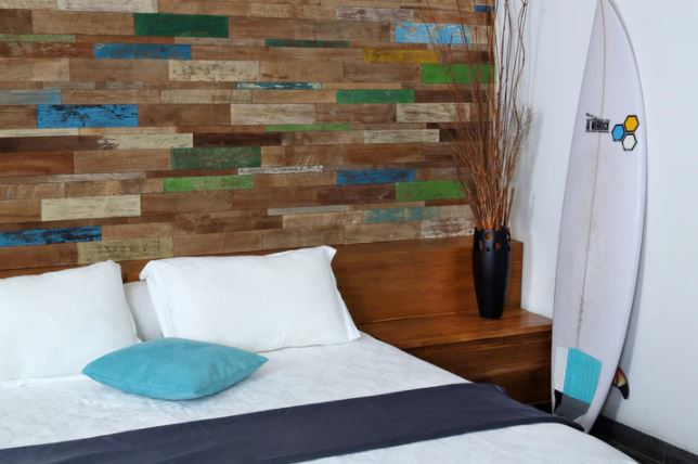 Rimba Distressed Timber Textured Wall Tile