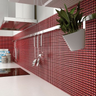 0.5"x0.5" Pearl Dots Glass Mosaic