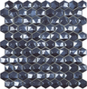 1.4"x1.4" Diamond Hexagon Glass Mosaic