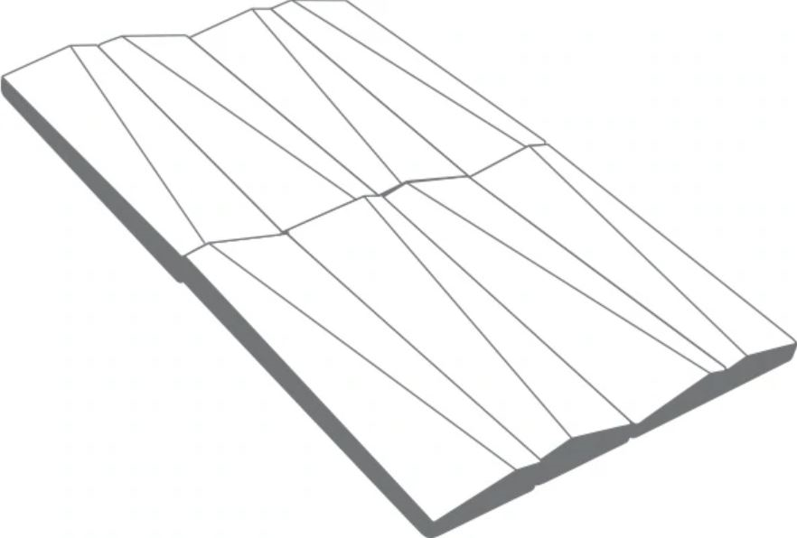 Dunes Profile Dimensional Wall Tile
