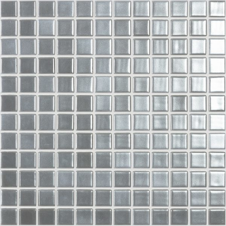 1"x1" Magic Squares Glass Mosaic silver magic tile