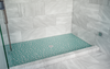 Spindrift Matte Feature Glass Pebble Mosaic