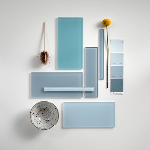 Flat Gloss Glass Trim Tile