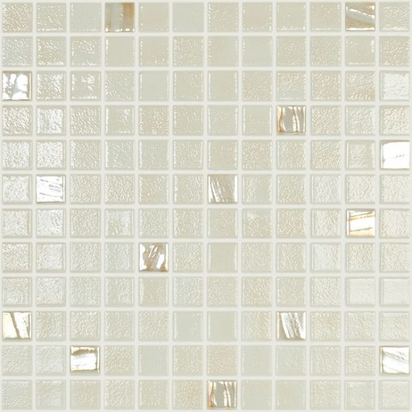1"x1" Colour Plus Squares Glass Mosaic topacio tile