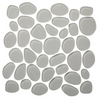 Spindrift Matte Feature Glass Pebble Mosaic