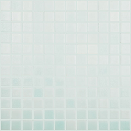 1"x1" Niebla Squares Glass Mosaic verde cannes tile